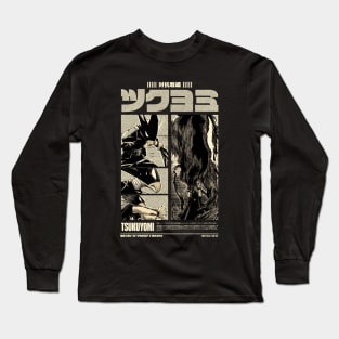 JET-BLACK HERO I | MANGA DESIGN Long Sleeve T-Shirt